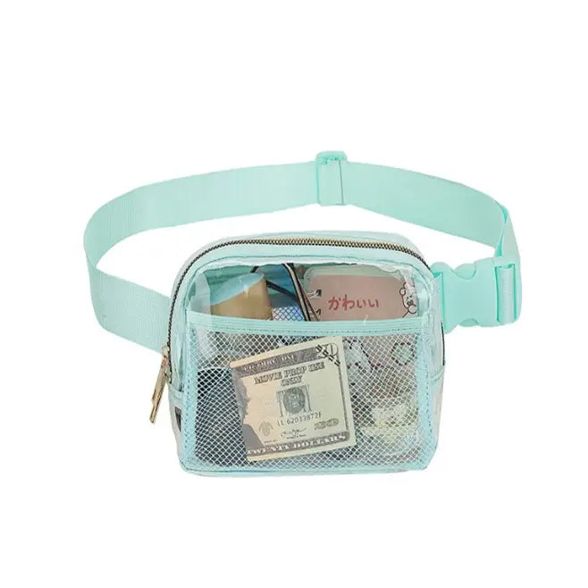 Clear Cross Body Sling Messenger Fanny Pack