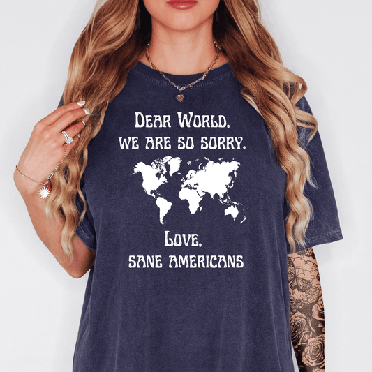 Dear World Tee - Amyliz Collections