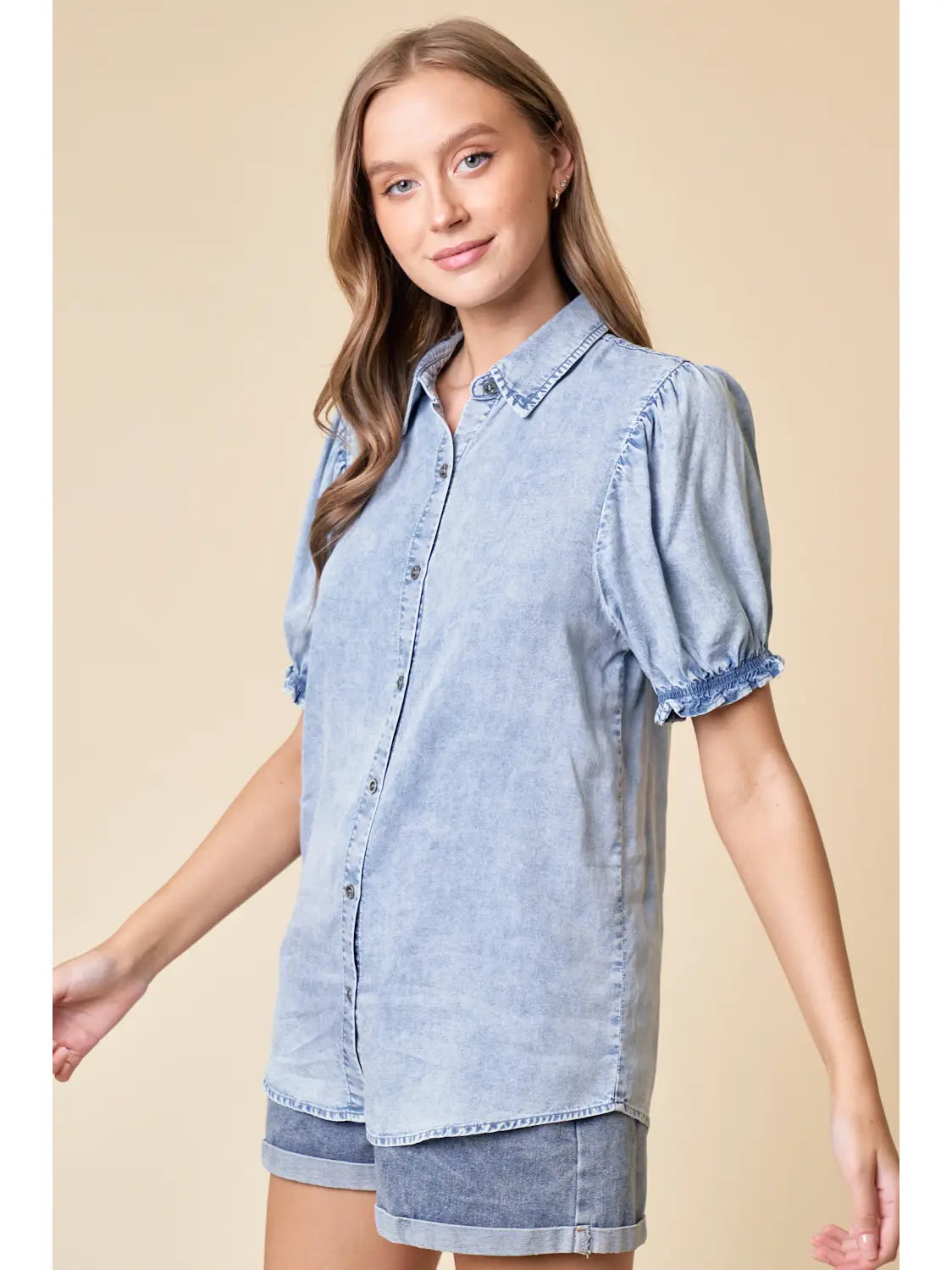 Denim Darling Top