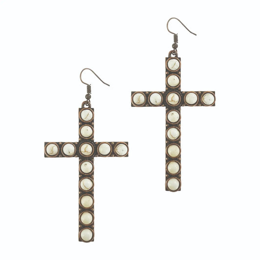 Desert Cross Earrings