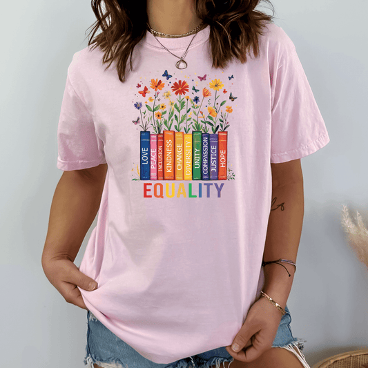 Equality Pink Tee - Amyliz Collections