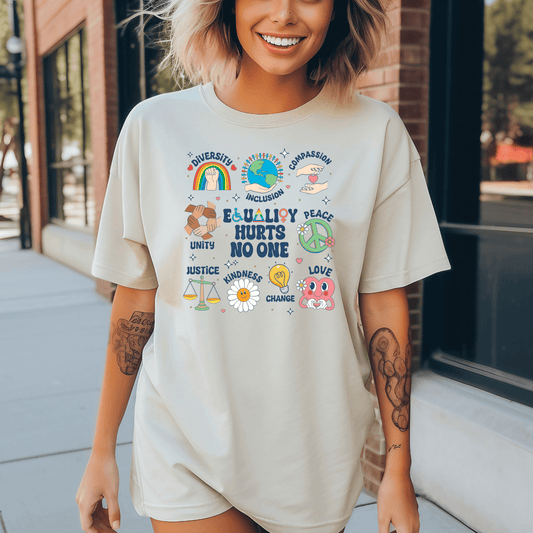 Equality Hurts No One Tee - Amyliz Collections