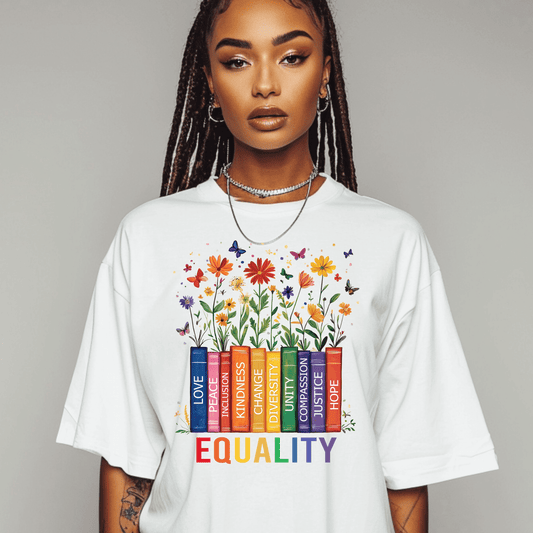 Equality White Tee - Amyliz Collections