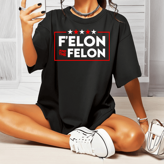 F'Elon and the Felon Tee - Amyliz Collections