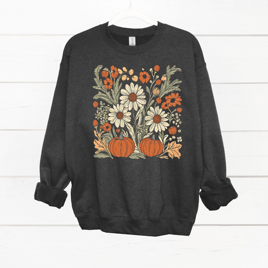 Fall Flowers Crewneck