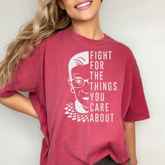 Fight for Things You Care About Tee - Amyliz Collections
