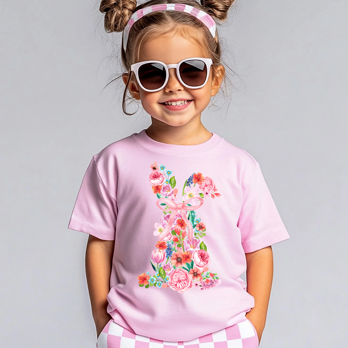 Floral Bunny Tee