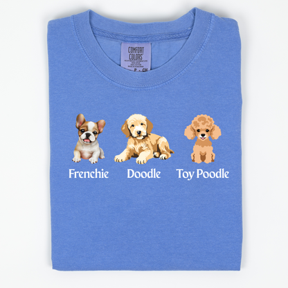 Frenchie Doodle Toy Poodle Tee
