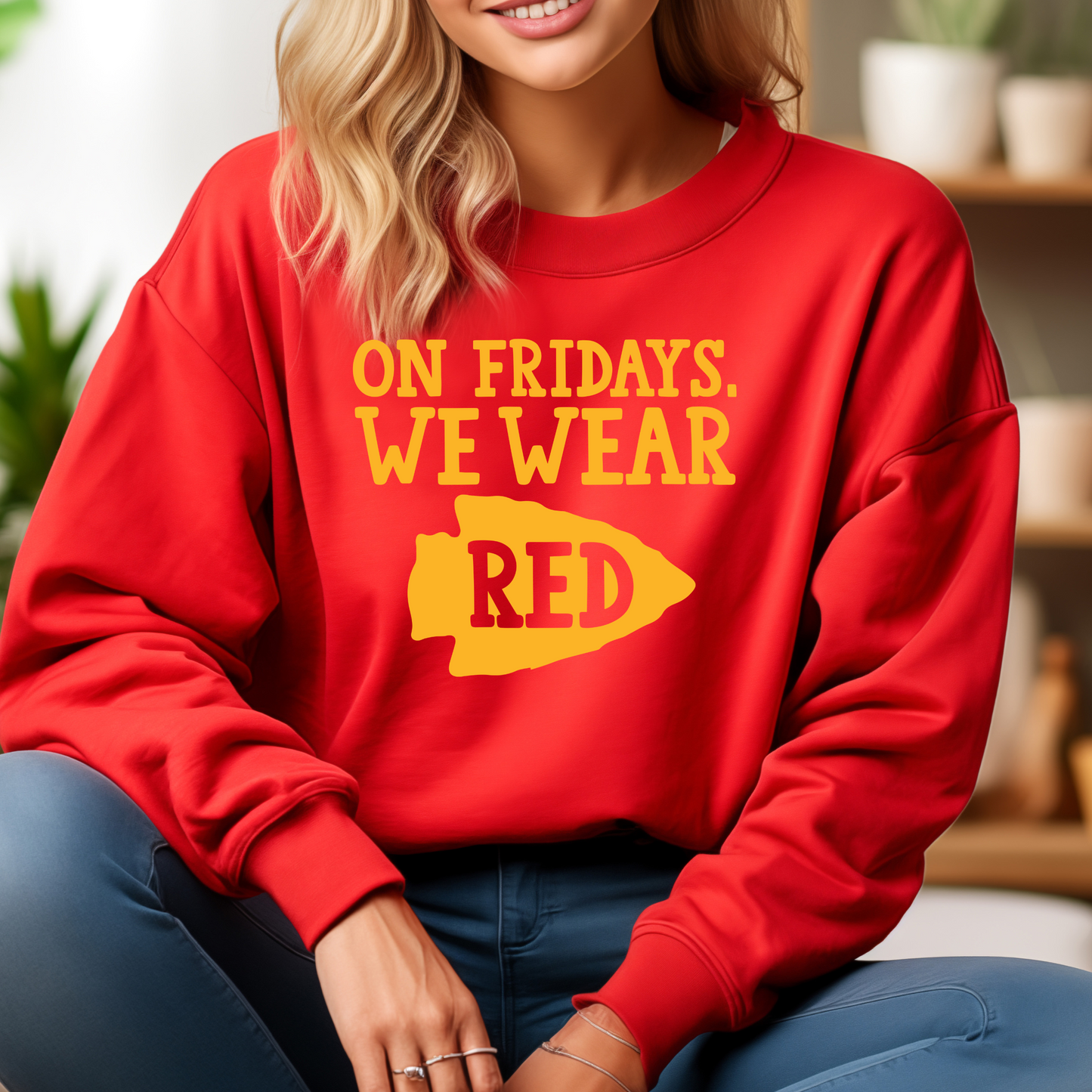 Red Fridays Crewneck