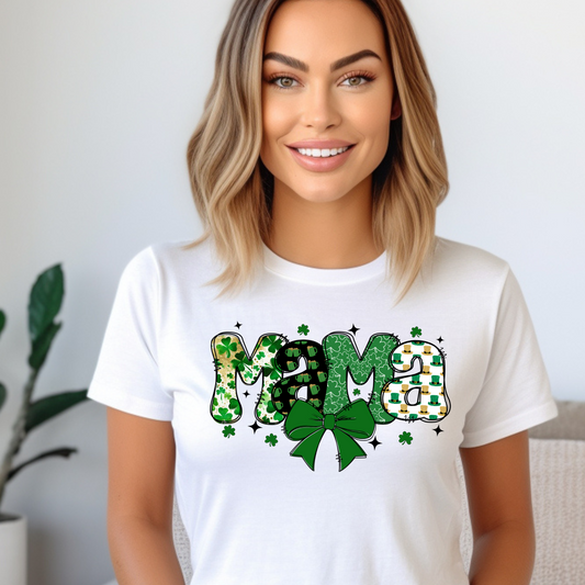 St. Patrick's Day Mama Tee