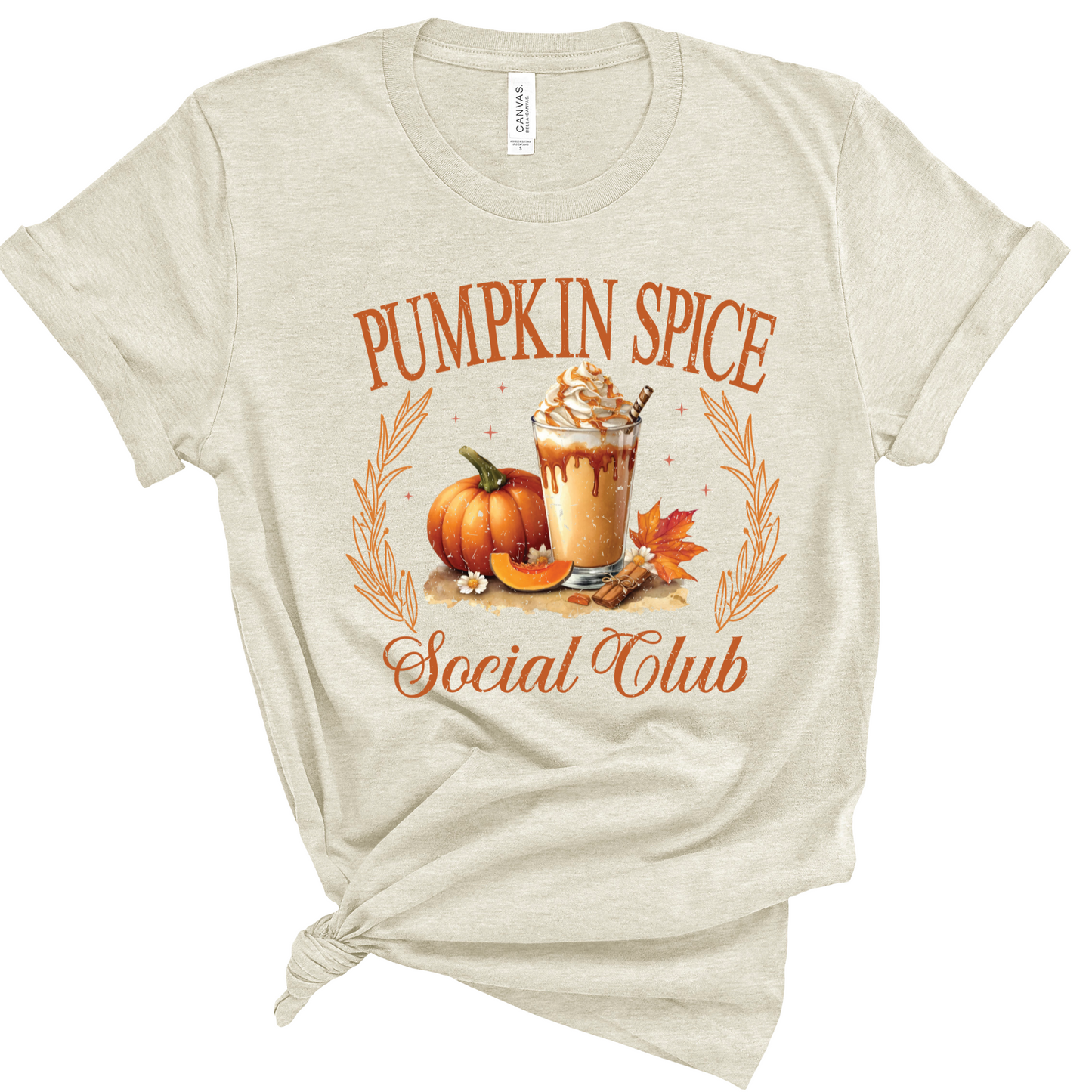 Pumpkin Spice Social Club Tee