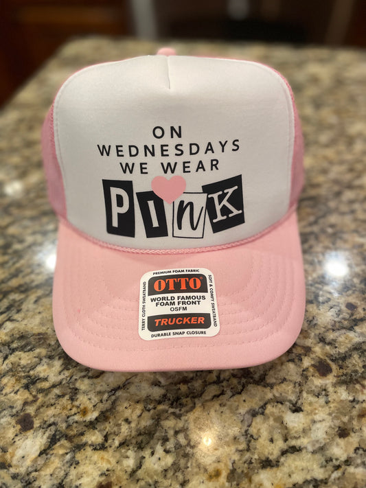 Trucker Hat - On Wednesdays We Wear Pink