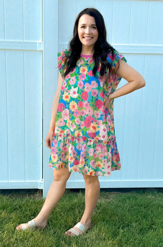 Daisy Floral Dress