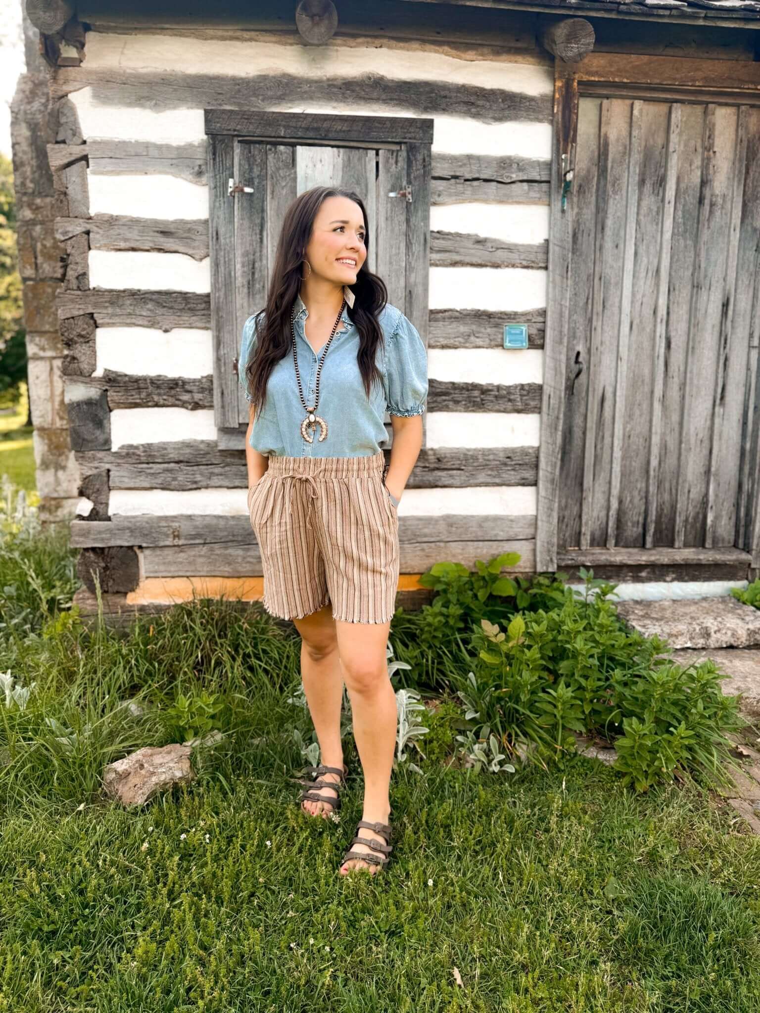 Denim Darling Top - Amyliz Collections