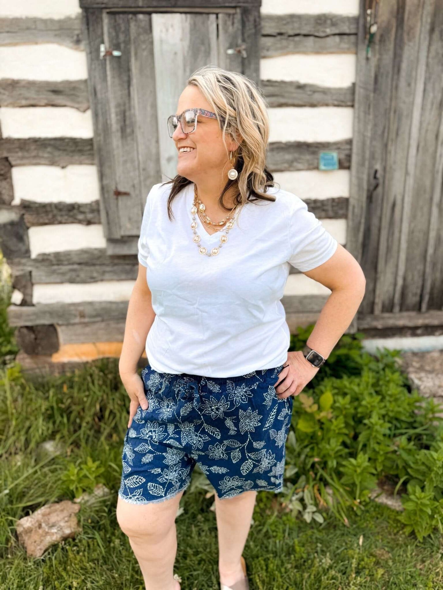 Coastal Bandana Shorts