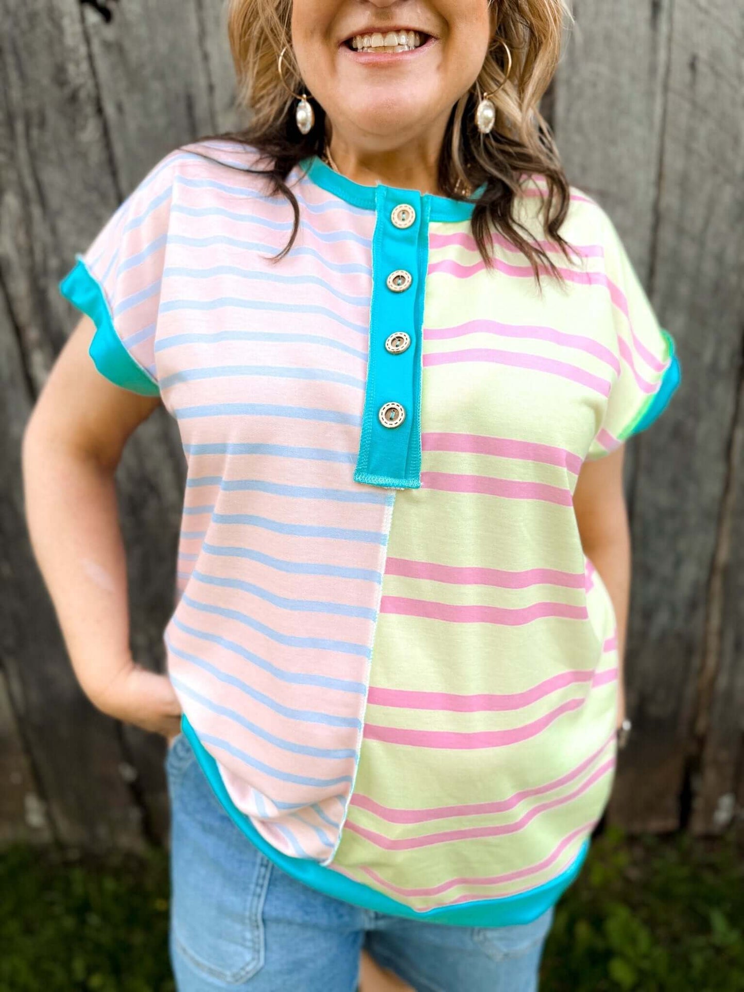 Sunset Stripes Tee