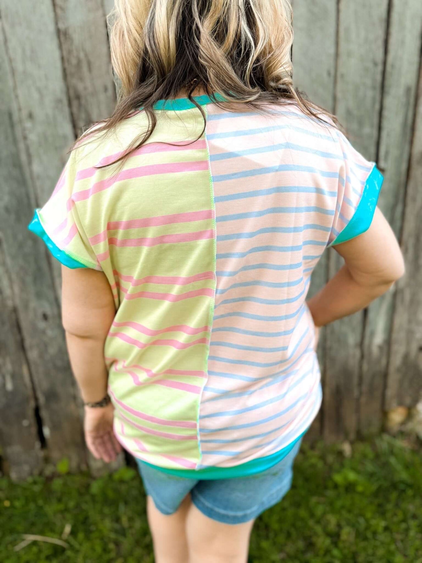 Sunset Stripes Tee