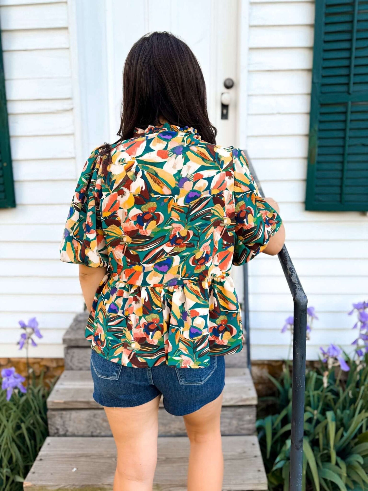 Painted Garden Top