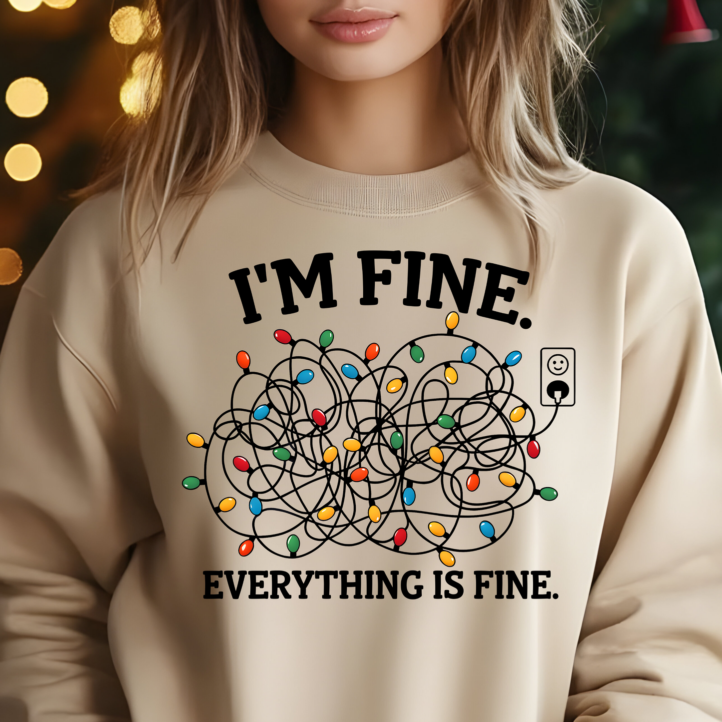 I'm Fine Crewneck