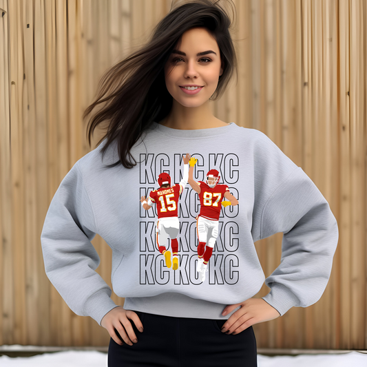 KC 15 87 Chiefs Crewneck