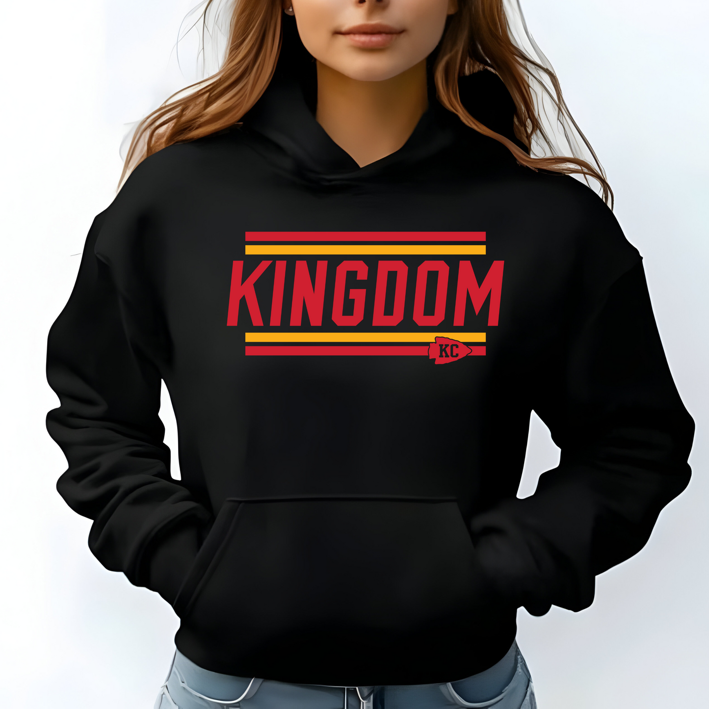 Kingdom KC Black Hooded Sweatshirt