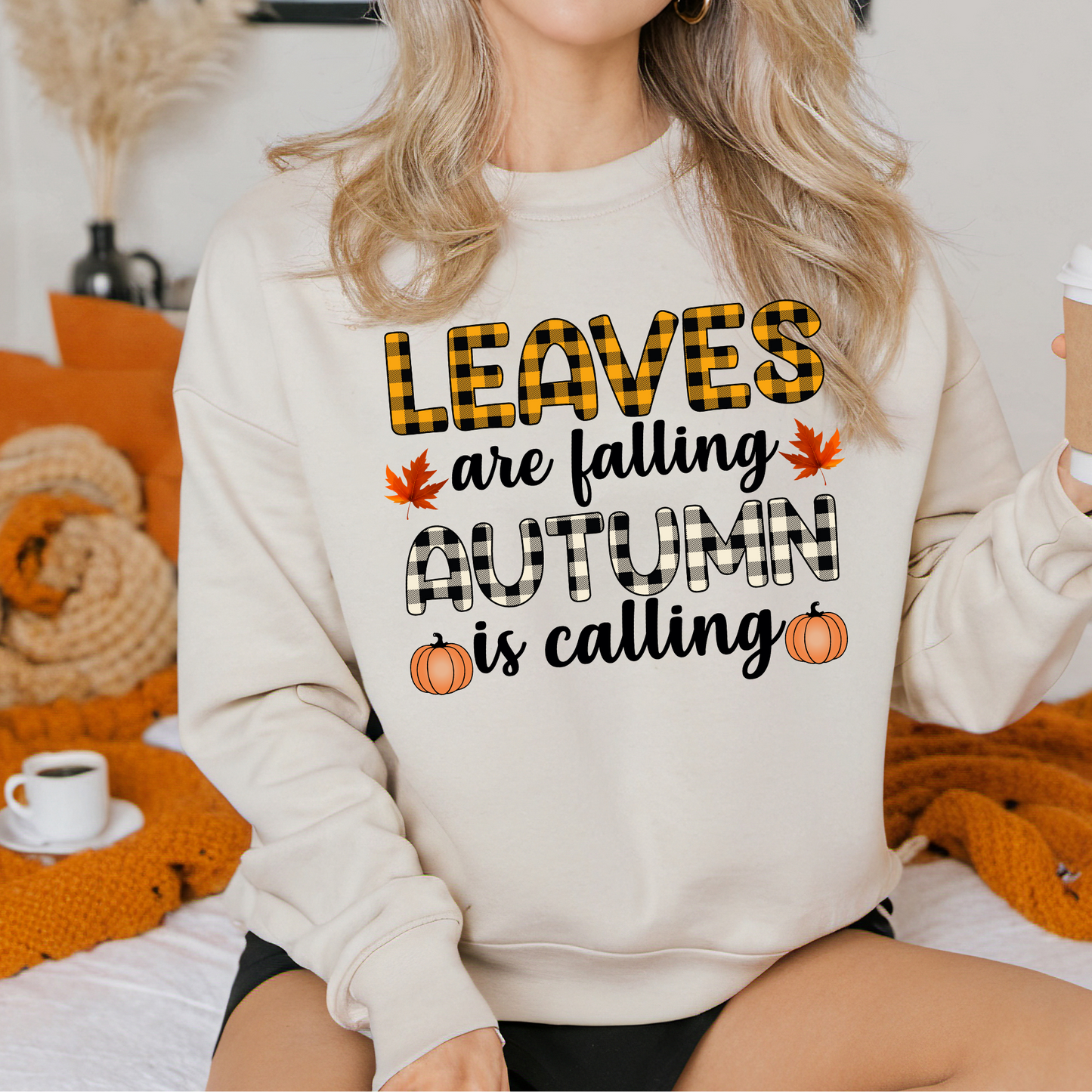 Leaves are Falling Crewneck