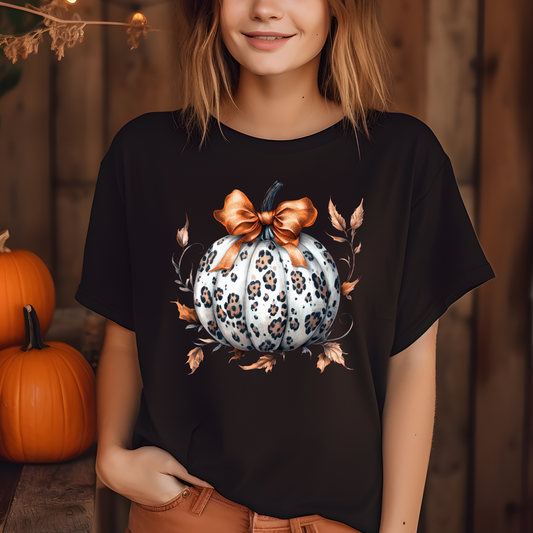 Leopard Pumpkin BC Tee