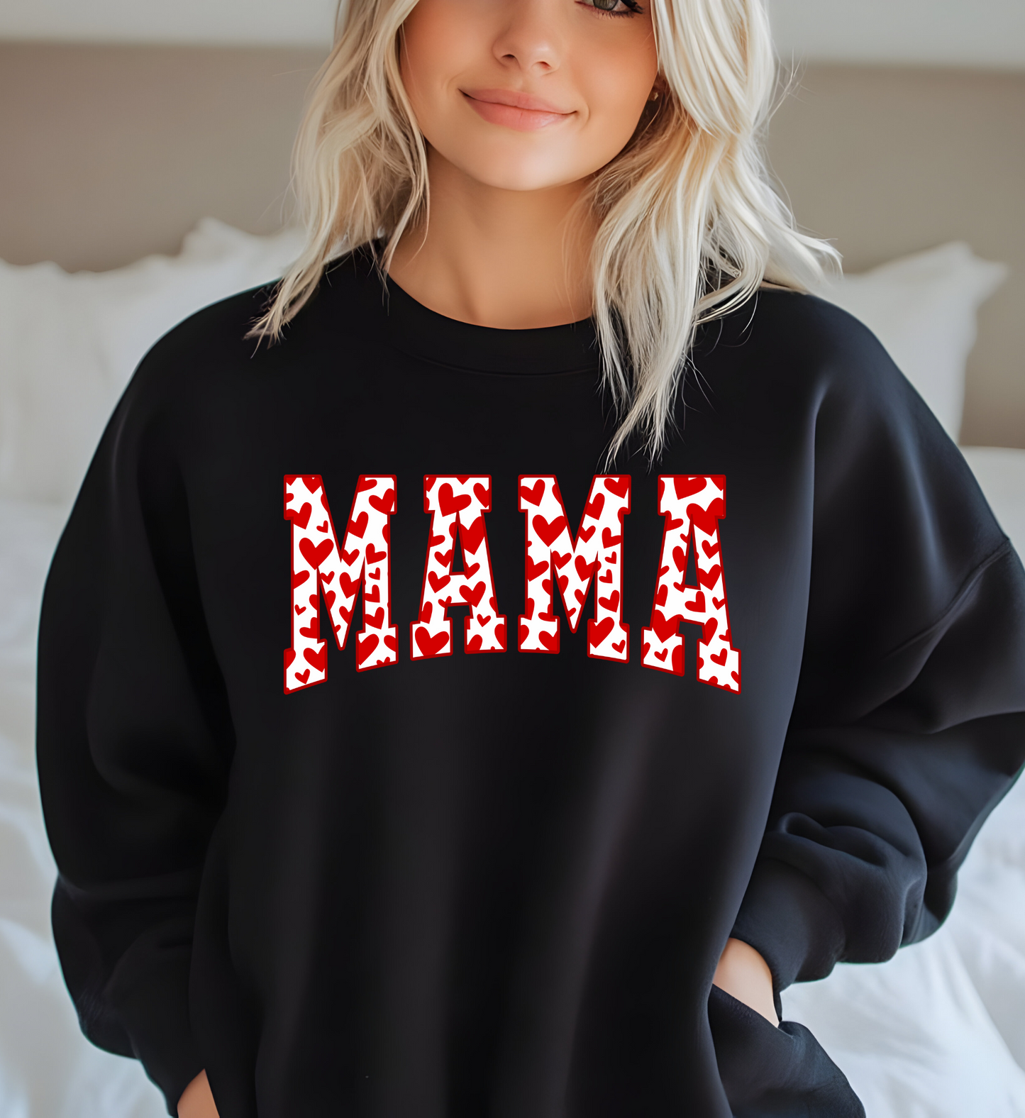 Valentine Mama Crewneck