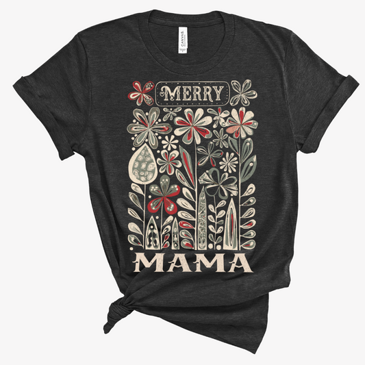 Merry Mama Grey BC Tee