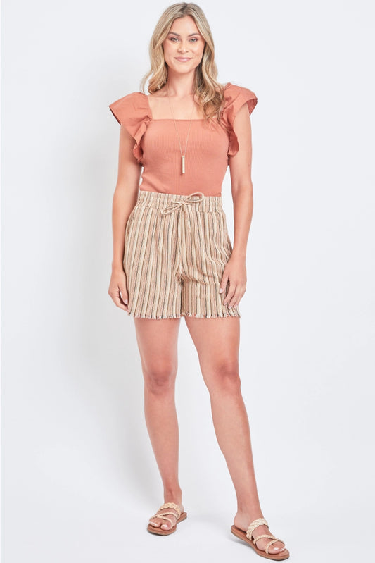 Cognac Tide Shorts