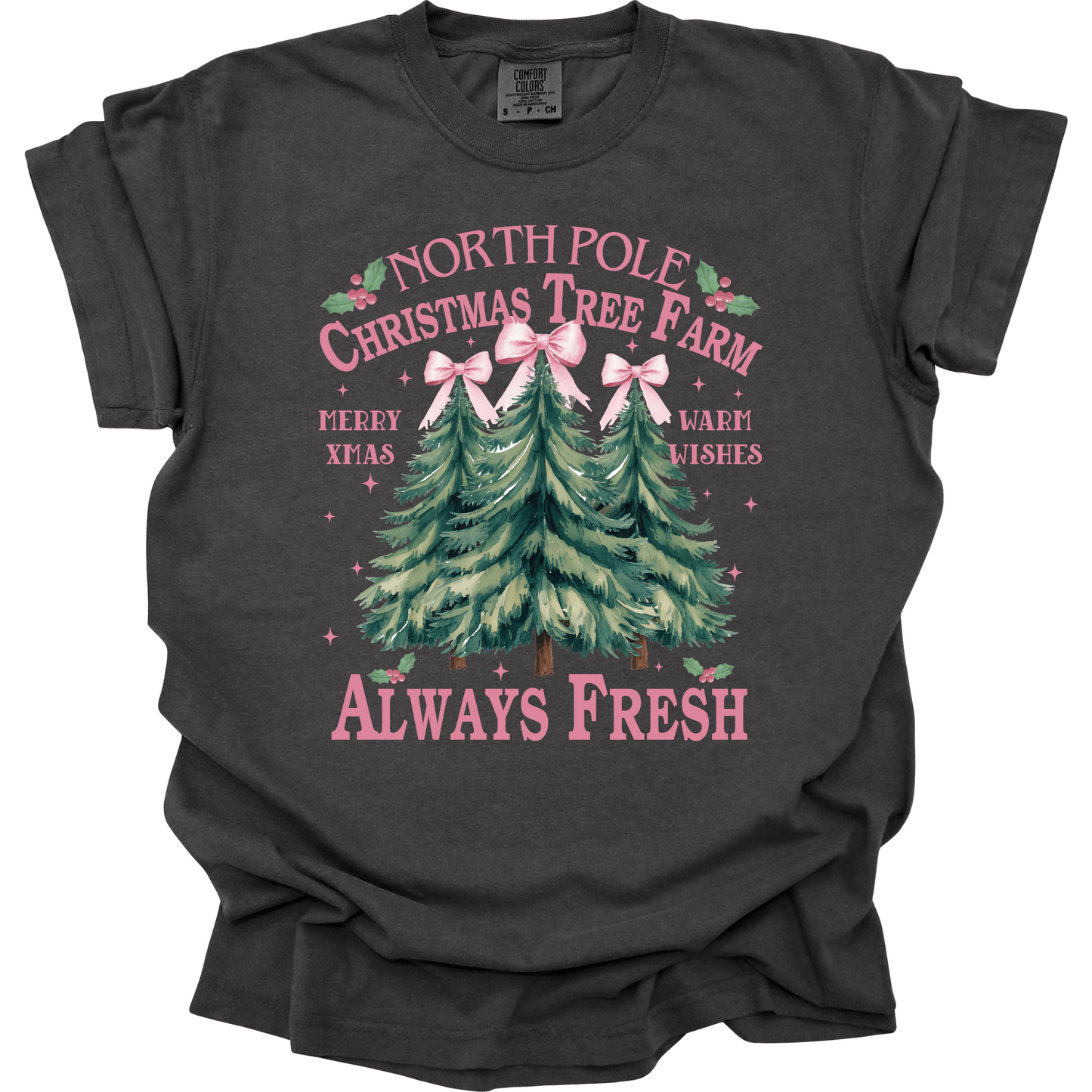 North Pole Tree Farm CC Tee