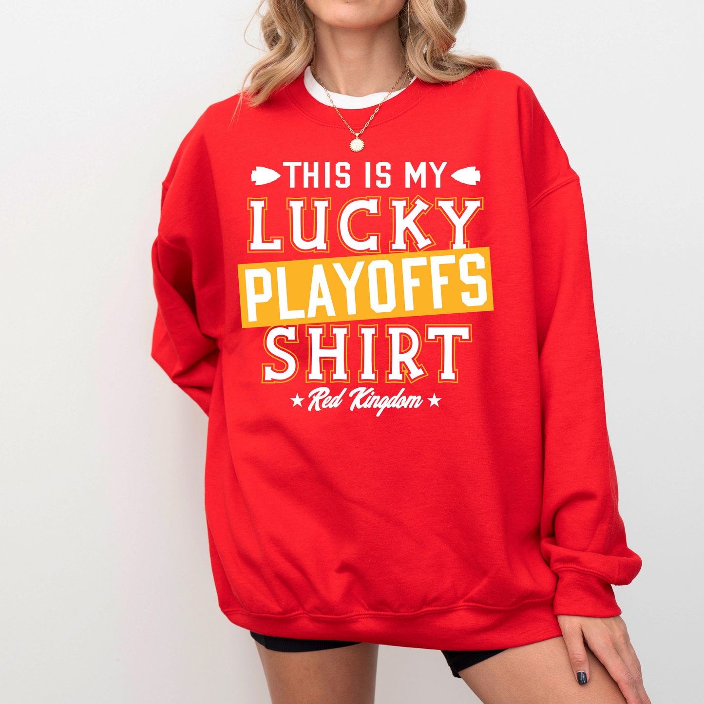 Lucky Playoffs Crewneck