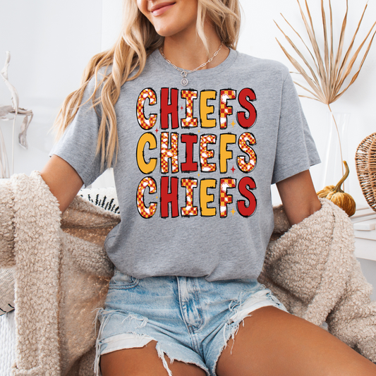 Red Gold Chiefs BC Tee