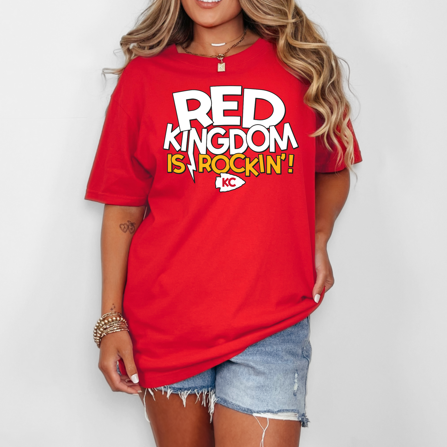 Red Kingdom Is Rockin CC Tee