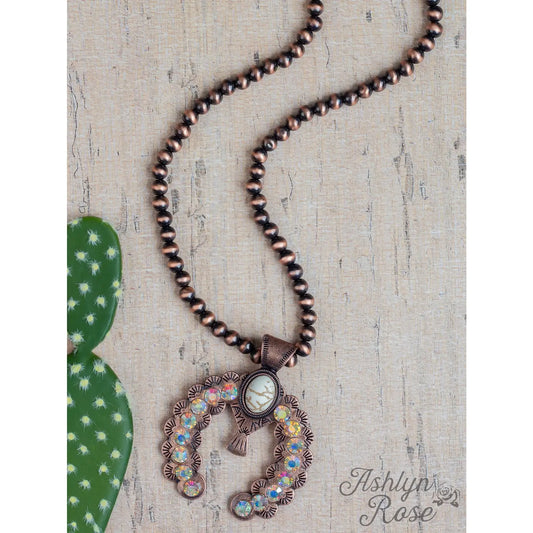 Rodeo Rose Squash Necklace