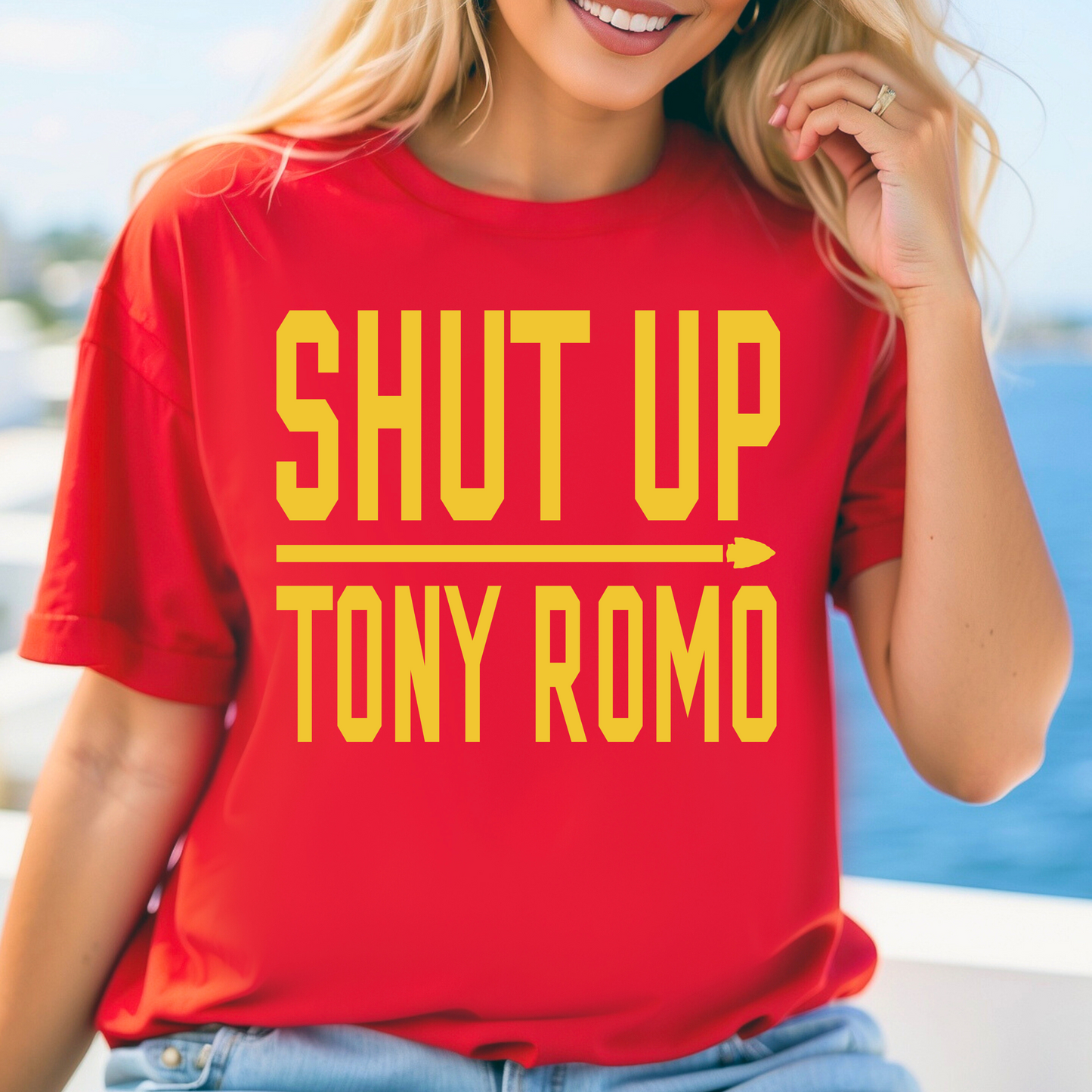 Shut Up Tony Romo Tee