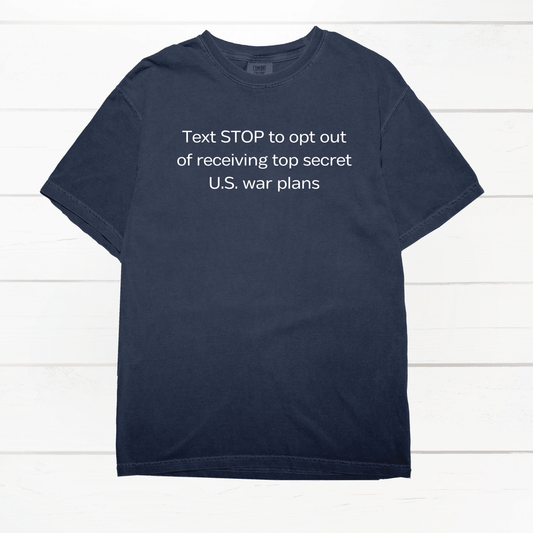 Text STOP Tee - Amyliz Collections