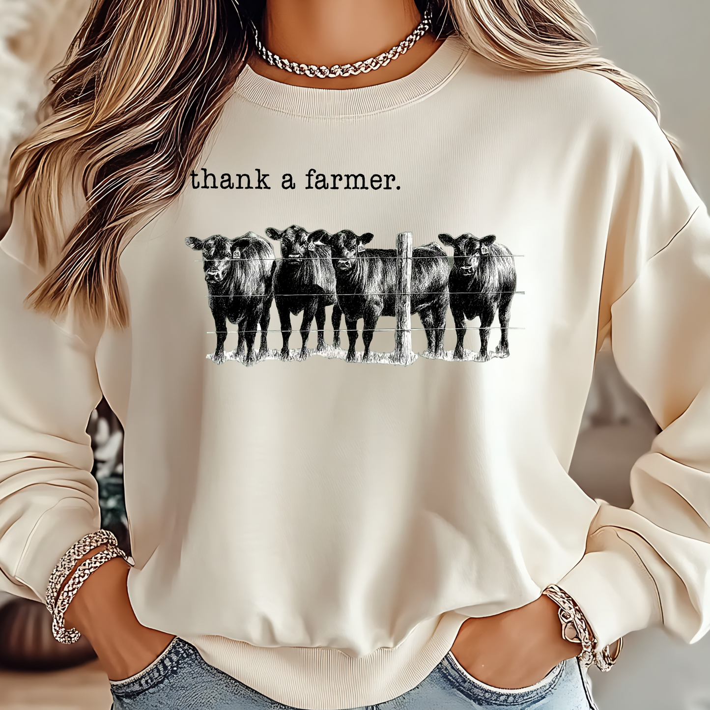 Thank a Farmer Crewneck