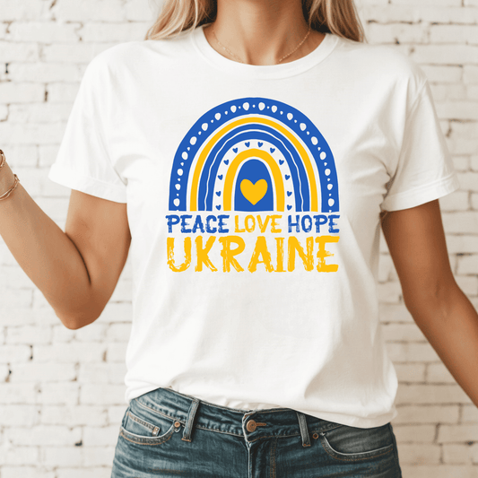 Peace Love Hope Ukraine - Amyliz Collections